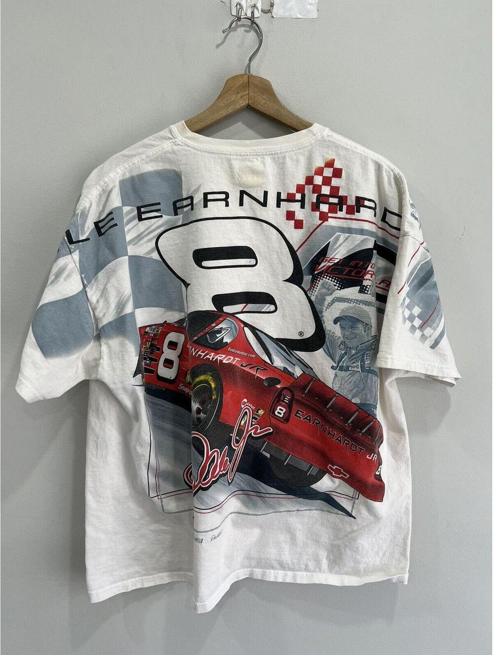 Vintage Dale Jr Racing Tee Shirt - Picture 4 of 4